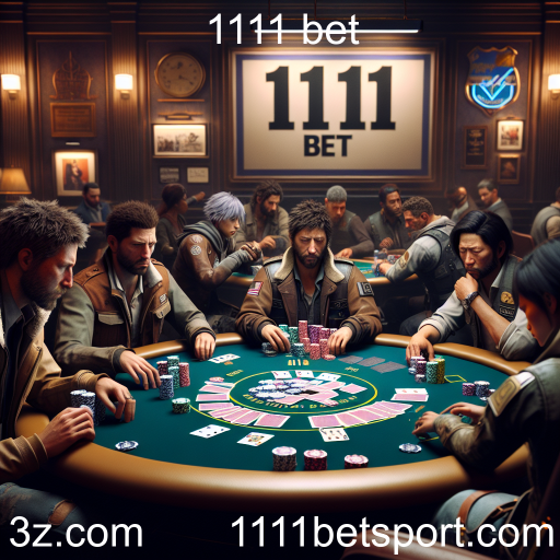 Explore a Emoção do Pôquer na 1111 Bet